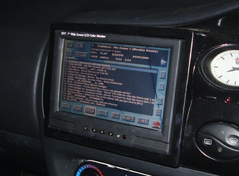 In Car PC Systems With Satellite Navigation. In Dash Display Music